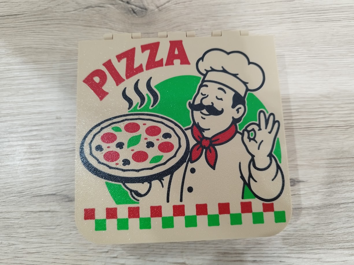 Miniatura 4 do modelo 3D Mini Pixel Pizza Slice (2 Styles)