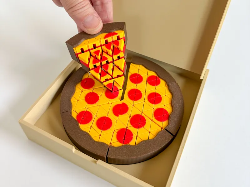 Mini Pixel Pizza Slice (2 Styles)
