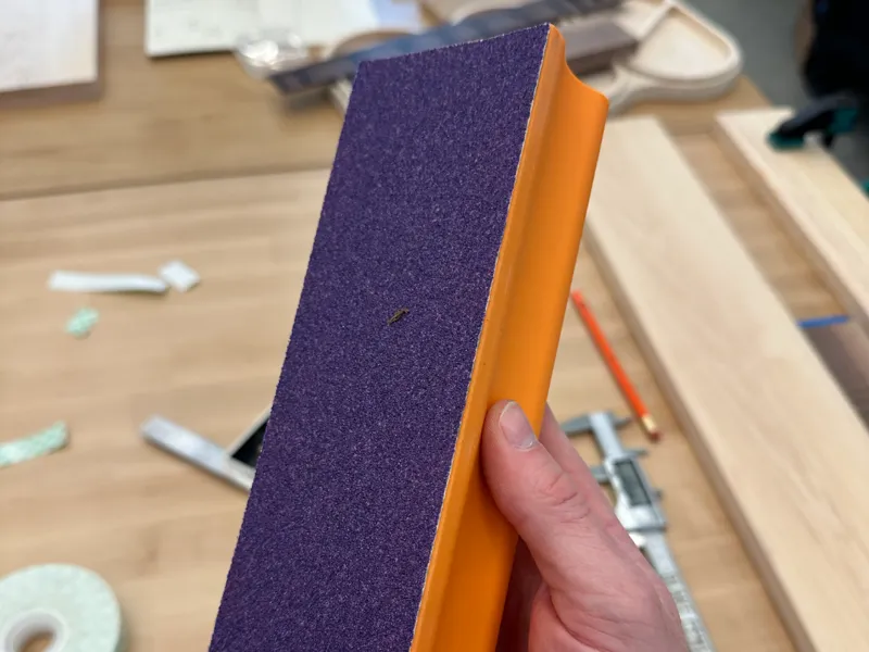 Guitar Fretboard Radius Sanding Blocks
