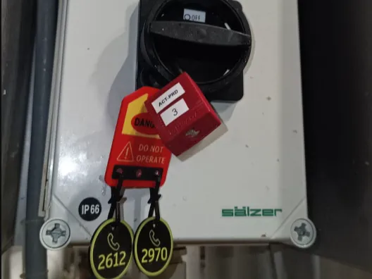 Personal Lock-out Tag-out modular system