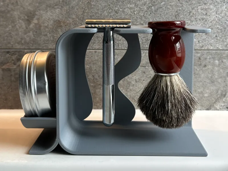 Wet Shaving Organizer Stand