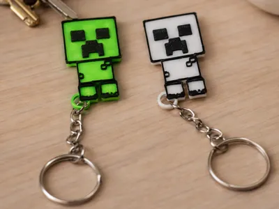 Creeper Keychain | Minecraft Keychain | Toy