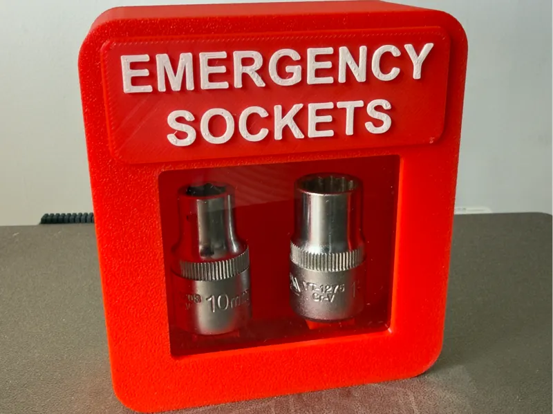 Emergency Sockets BOX mechanic gift AMS & noAMS
