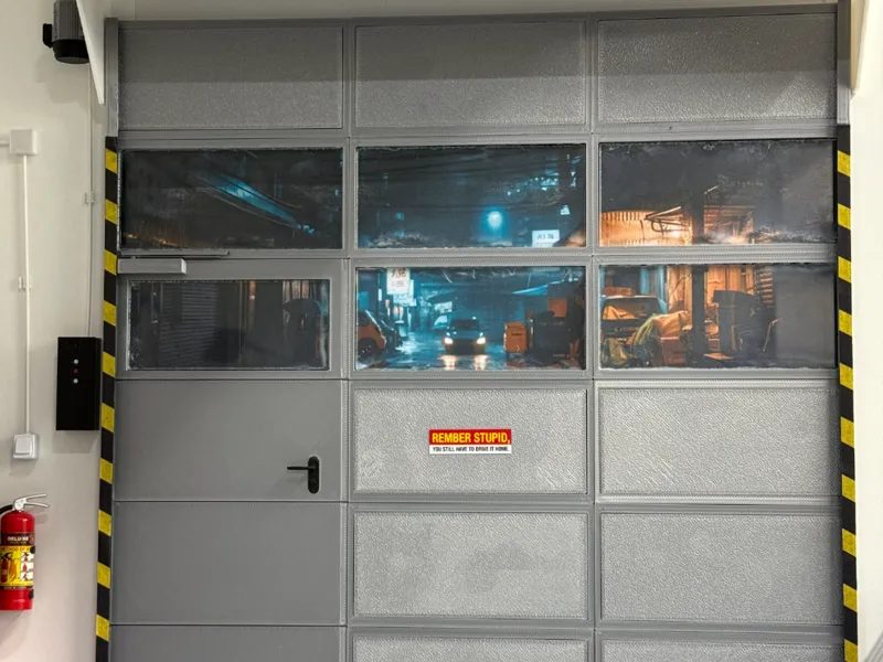 Tor für Scale- Garage 1:10