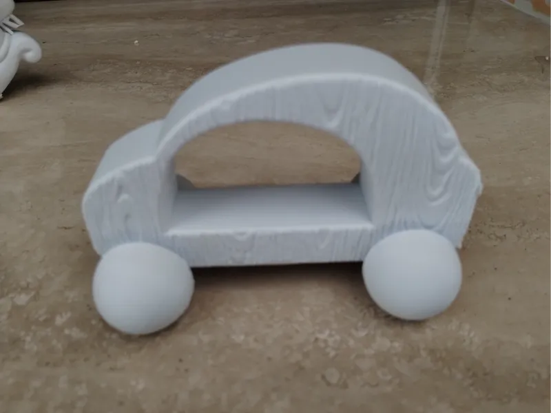 Wooden Pull Car 