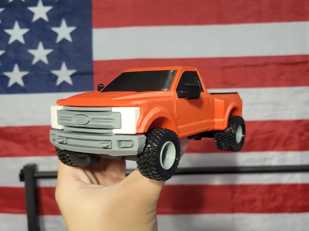 Modelo para impresión 3D: Short bed dually. Referencia del modelo original.