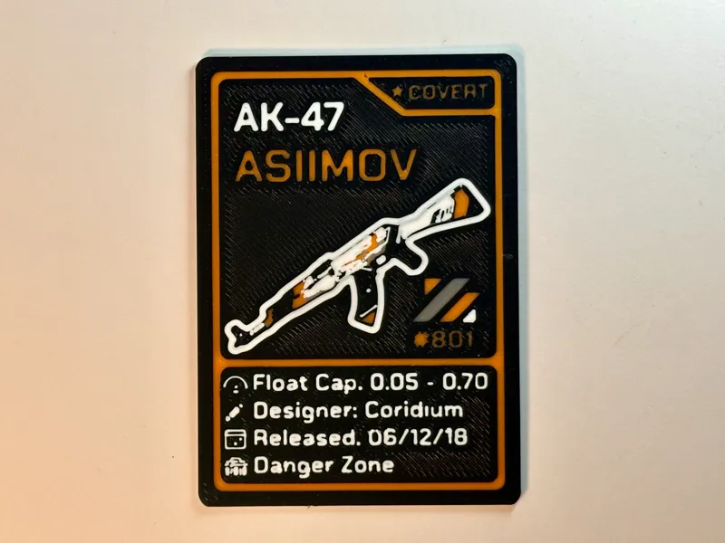CS2 - Carte AK-47 Asiimov AMS