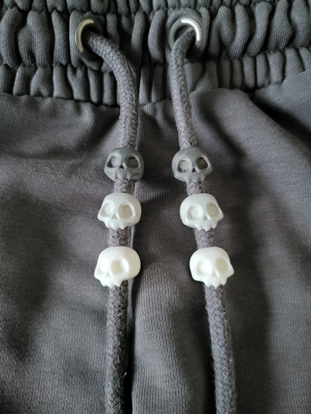 Cute Skull - Drawstring Beads view 3
