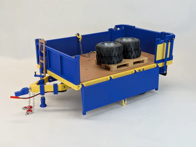 OpenRC Tractor Dump Trailer MK2