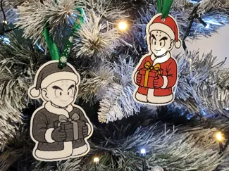 Dragon Ball – Krillin/Kuririn Christmas Ornament