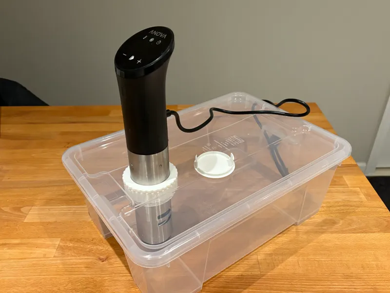 Sous Vide Holder / Threaded Grommet