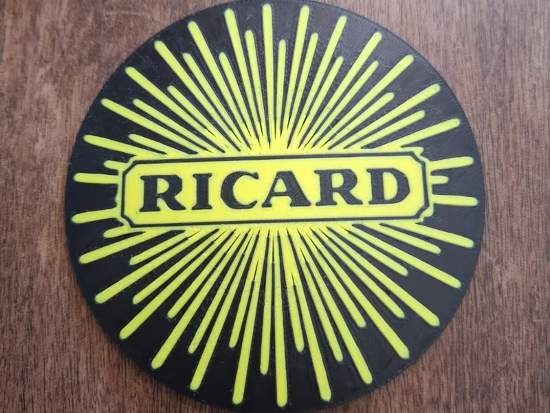 Sous verre Ricard