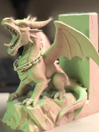 Serre-livres dragon enchaîné — photo 5