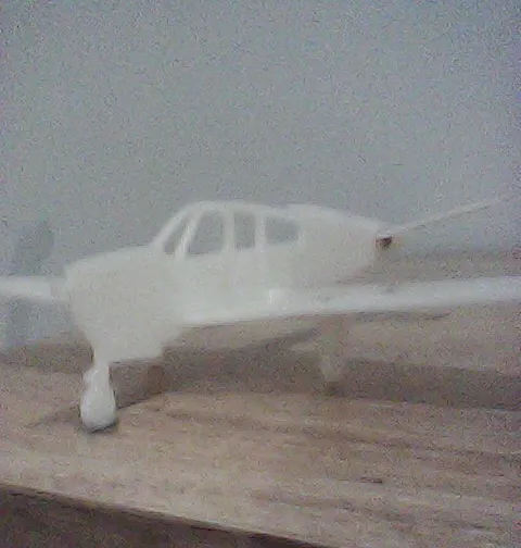 V-tail airplane card kit 