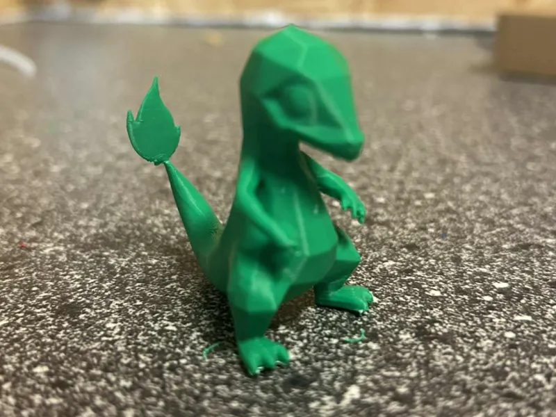 Low Poly Charmander Pokémon