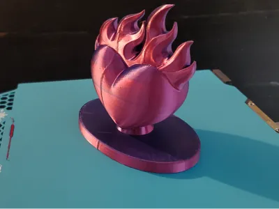 Flaming heart