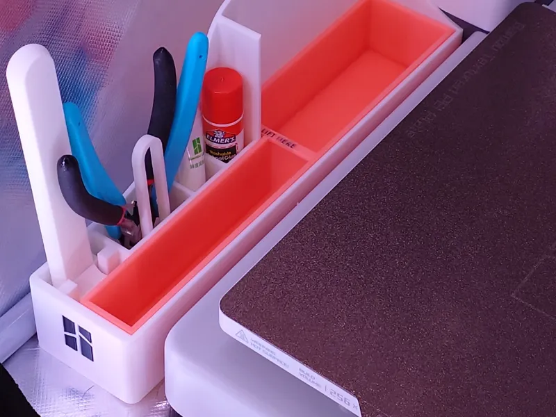 A1 Poop Bin with Tool Storage
