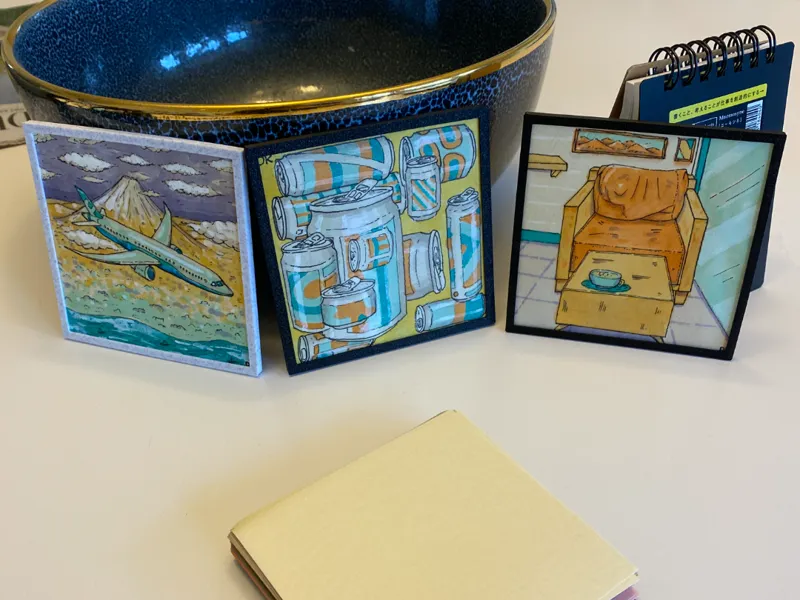 Snap-on Mini Picture Frame for 90mm sq paper