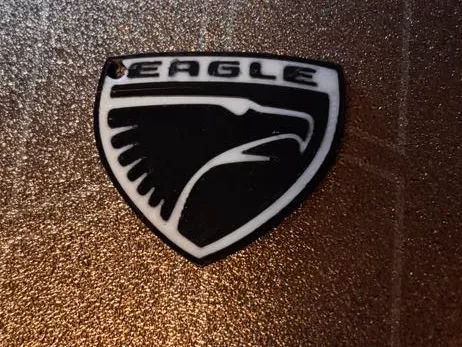 eagle talon logo keychain