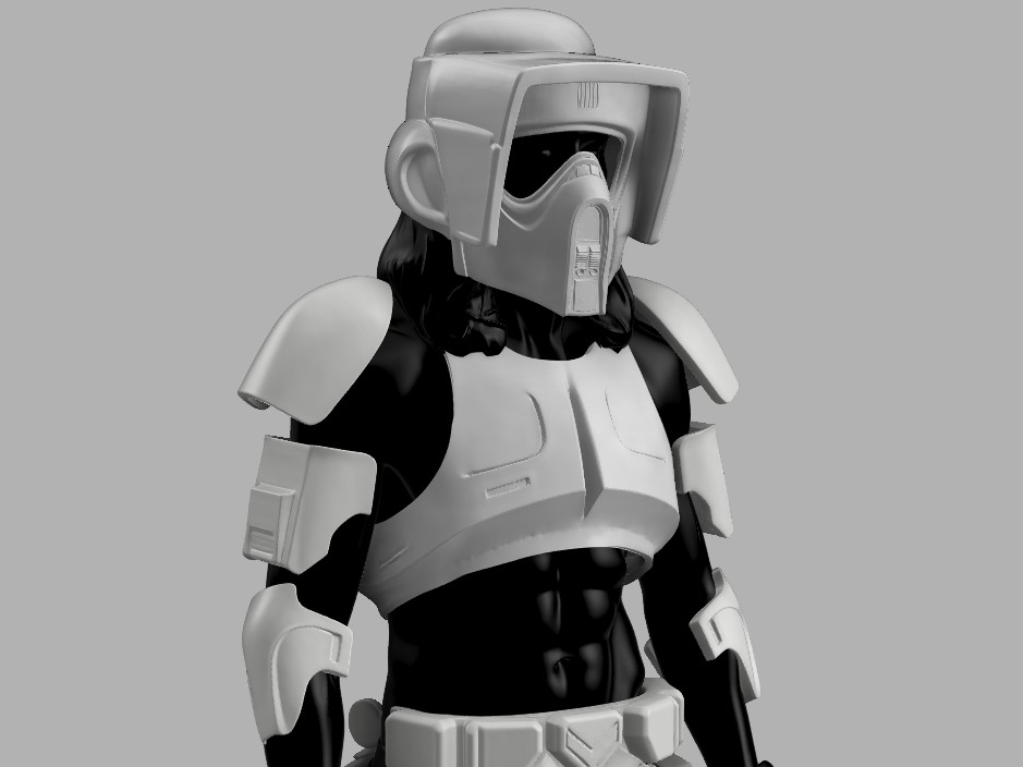 WEARABLE Star Wars Scout Trooper Armor, Full Set