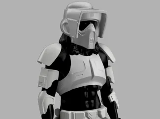 WEARABLE Star Wars Scout Trooper Armor, Full Set