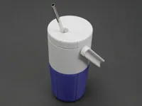 COLAMAN Can Cooler with Straw Hole Lid, V2
