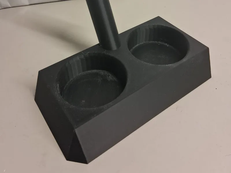 Tischstaender für Salz- + Pfeffermühle D= 5cm
