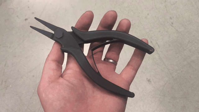 Precision Needle Nose Pliers V2 (Screw Joint)