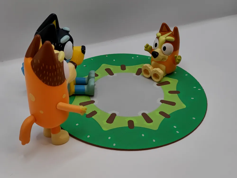Bluey Figures Playroom Kiwi Rug Toy (Fan Creation) by ...