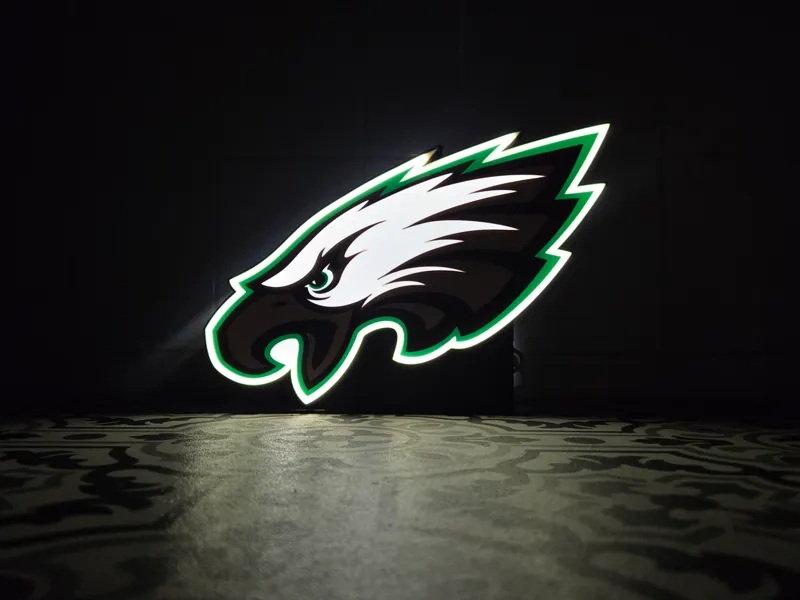 Philadelphia Eagles LED Lightbox Sign