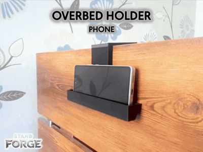 Overbed Phone Holder