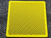 Étagère rectangulaire à motif hexagonal avec pieds — photo 2