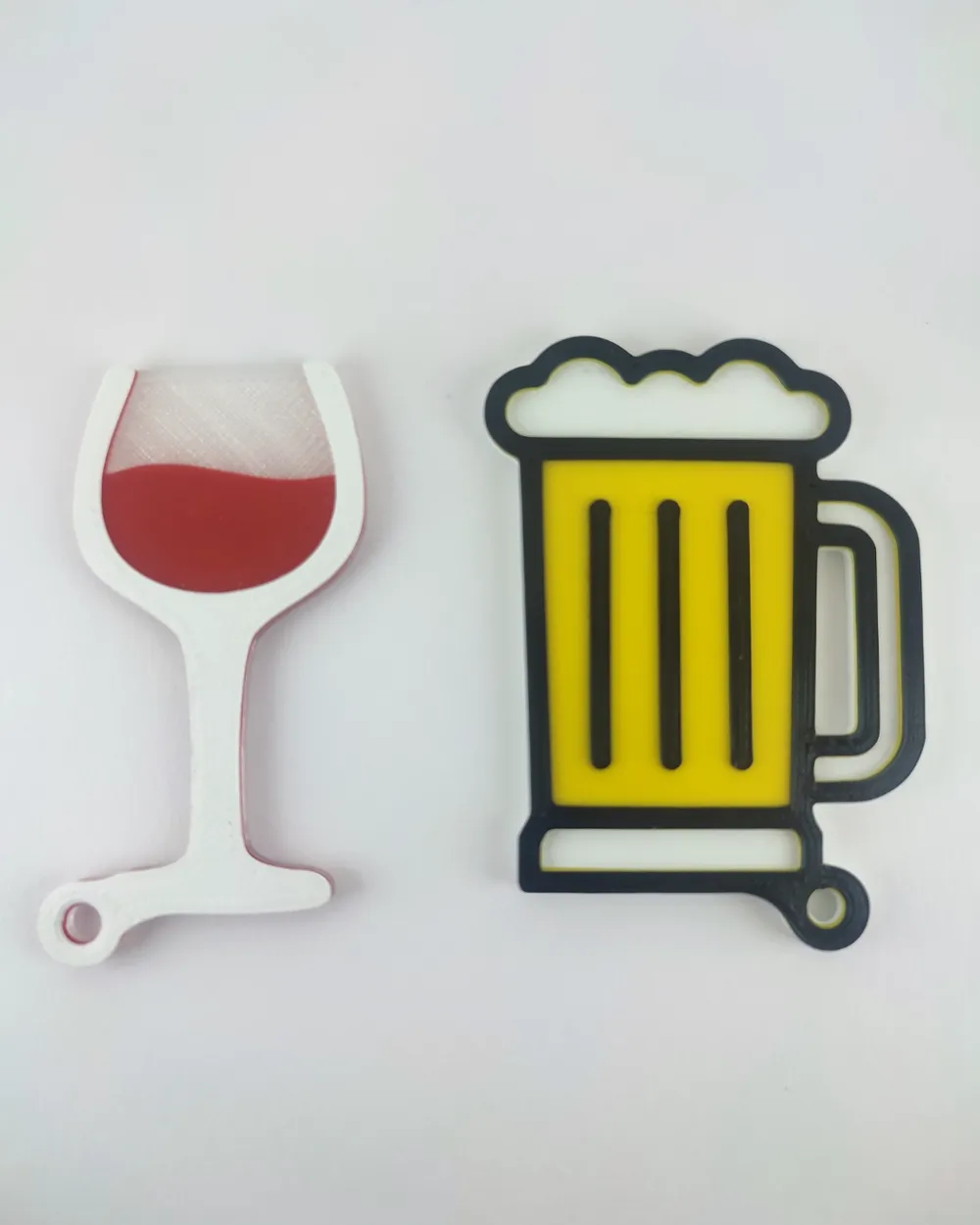 Beer keychain - Free 3D Print Model - MakerWorld