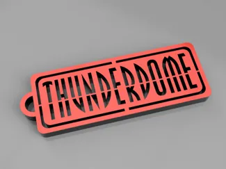 Thunderdome Keychain