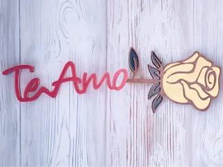 Rosa - Te Amo - para o Dia dos Namorados