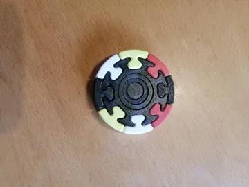 Objeto manipulable: Fidget spinner modular — vista de referencia 5