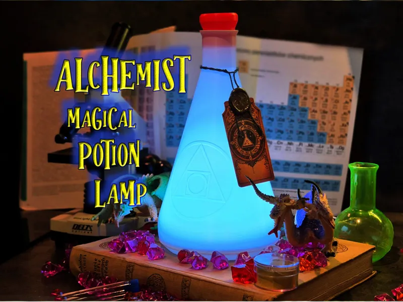 Alchemist magical potion lamp VASE mode Kit-001