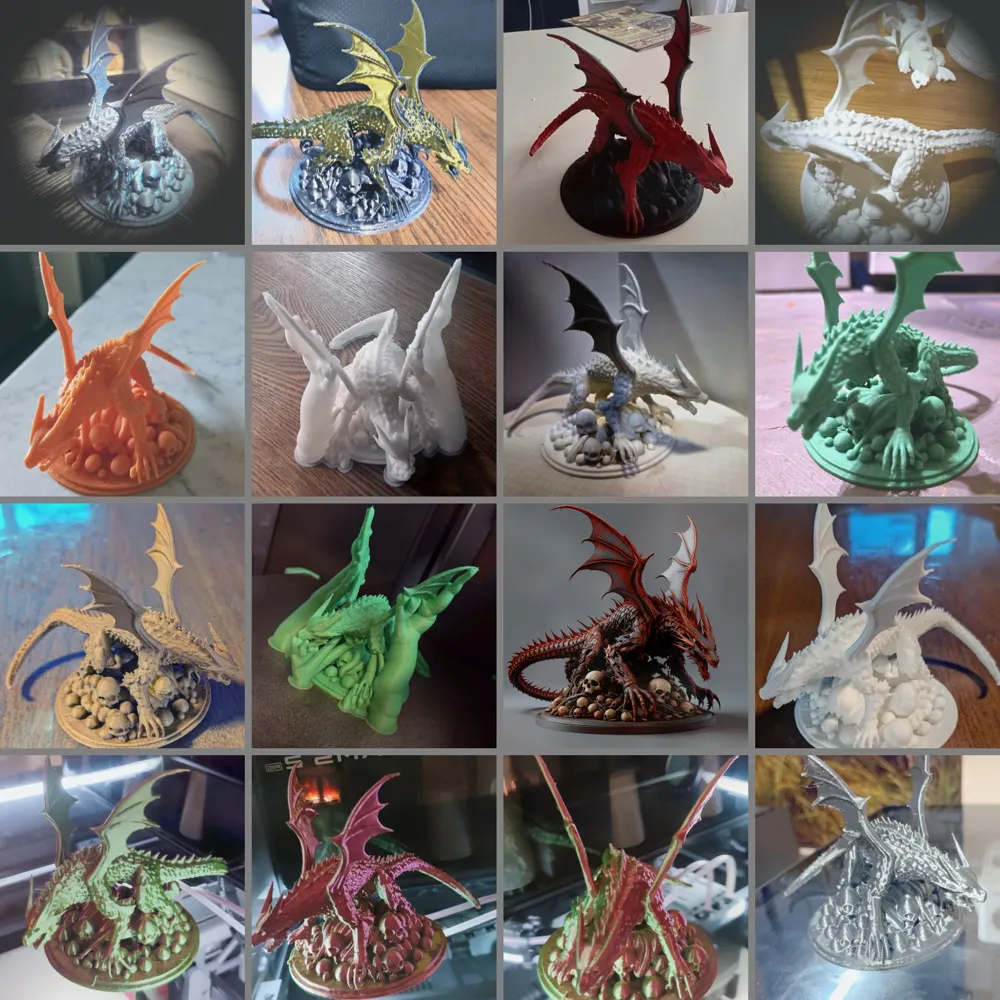 Death Dragon - Free 3D Print Model - MakerWorld