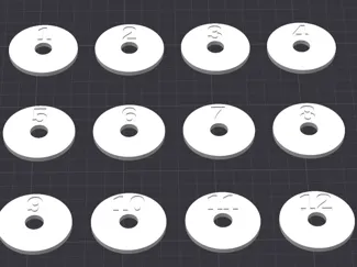 Enumerated Coin Generator for Tonie coin