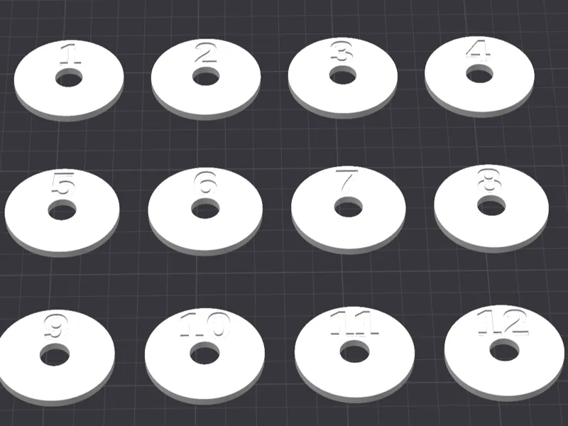 Enumerated Coin Generator for Tonie coin