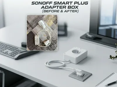 Universal Sonoff & Tuya Smart Plug Box (Simon S10)