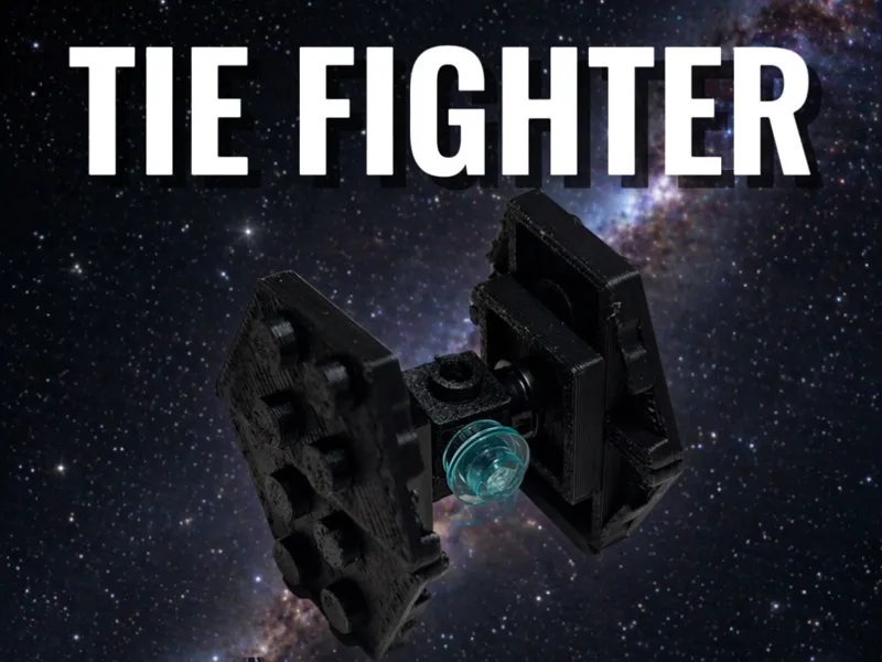 Tie Fighter Miniature Model