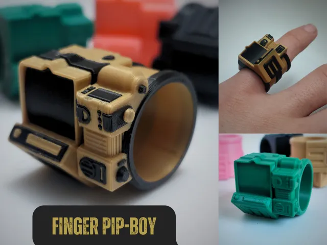 Fallout Pip-Boy Finger Ring