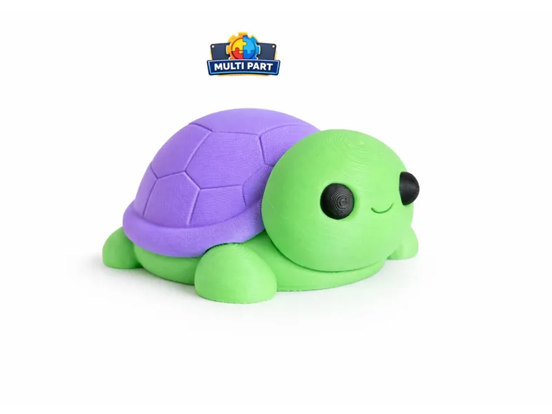 Mini Snap Turtle – Multi-Part Cute Desk Buddy