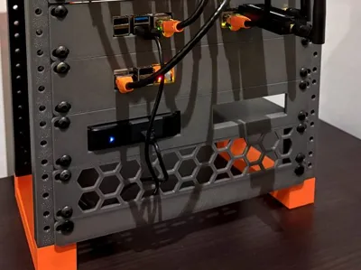 WD Elements HDD x2 10-inch rack mount