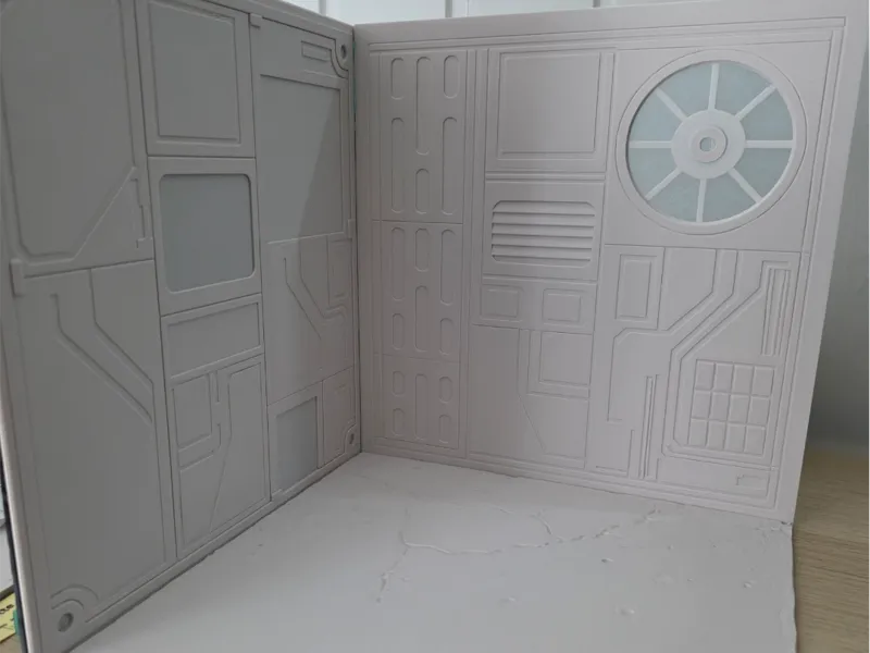 1/12 Scifi Wall & Floorpanel - Large version