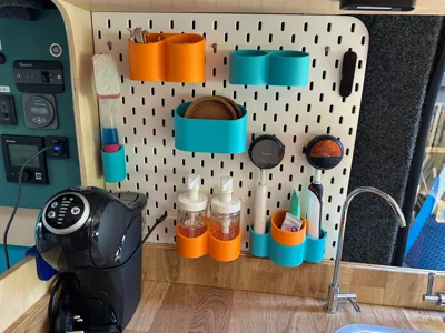 IKEA SKÅDIS Holders for Campervans