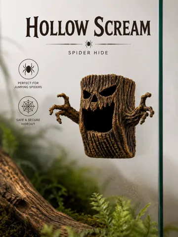 Modelo para impresión 3D: Jumping Spider - Hollow Scream — vista de referencia 2
