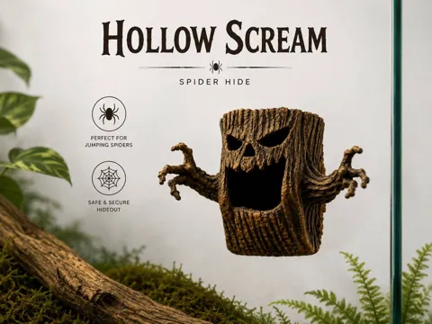Modelo para impresión 3D: Jumping Spider - Hollow Scream — referencia de MakerWorld