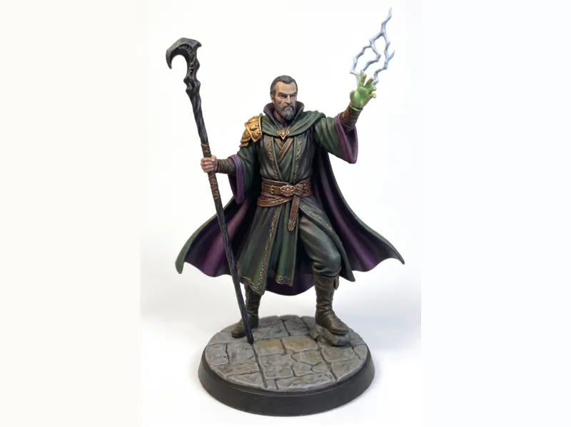 Khelben “Blackstaff” Arunsun D&D Miniature (50mm)